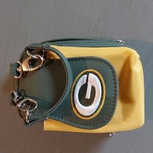 Pro fan ity Green Bay NFL Charm 14 Small card / Wallet Purse ID Carrier Packers
